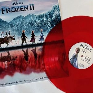 FROZEN 2 SOUNDTRACK RED TRANSLUCENT TARGET EXCLUSIVE